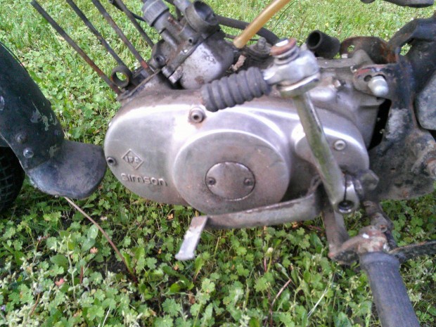 Simson S 50-es hiányos motorblokk,Romet Pony-ból eladó