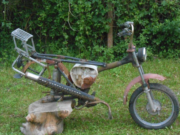 Simson S 51 N ,1983-as,CM 50-es beütésű csupasz főváz eladó