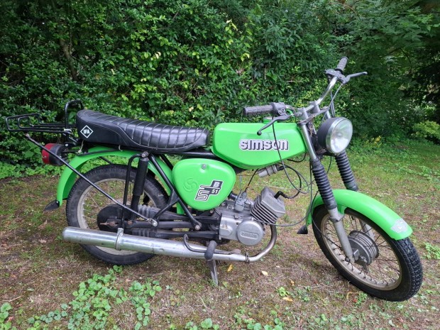 Simson S-51 - jonnan feljtva