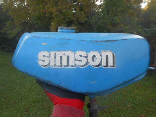 Simson S 51-es kismotorhoz,gyri DDR-s hasznlt benzintank