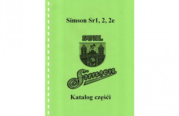 Simson Sr1, 2, 2e alkatrsz katalgus (Lengyel )(26.)