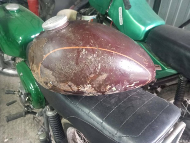 Simson Sr2 Shull Gyári Festésű Tank (Postázom is)