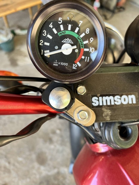 Simson fordolatszámmérő szett