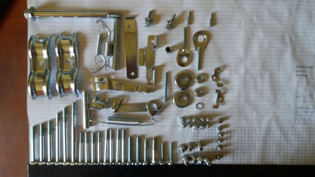 Simson gyri csavarszett S50 S51 enduro tip-hoz