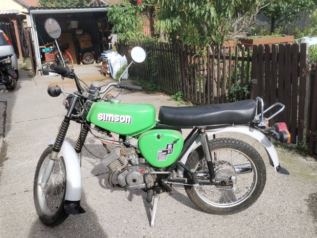 Simson motor, feljtott 1984