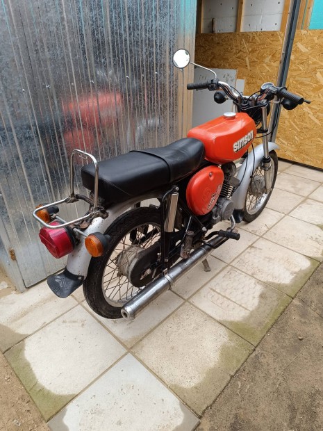 Simson s51B - gyári számla, kevés km