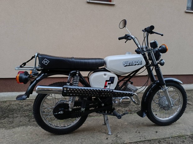 Simson s51 Enduro - ignyesen feljtott