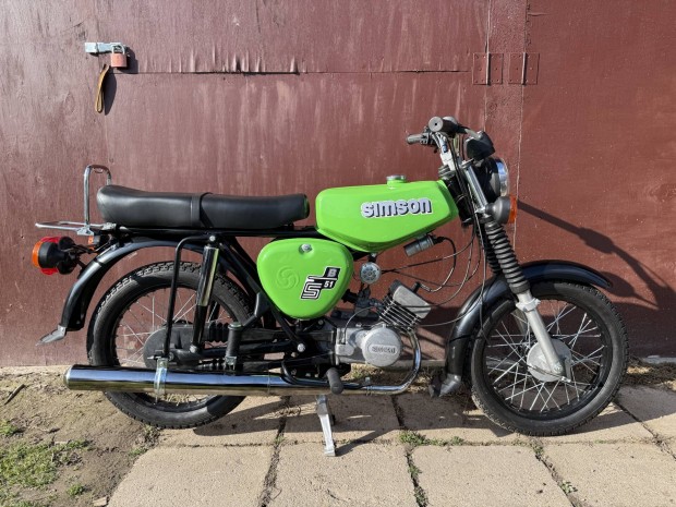 Simson s51 teljesen feljtva 