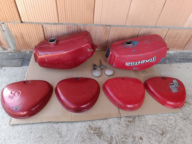 Simson s51 zemanyag tank deknikkel 