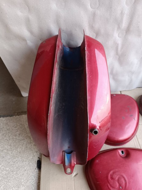 Simson s51 zemanyag tank deknikkel 