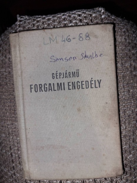 Simson swalbe szrkeforgalmi. 