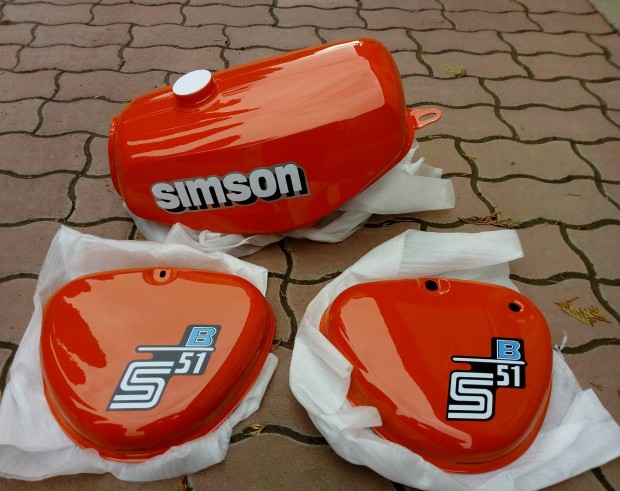 Simson j, utngyrtott tankszett 