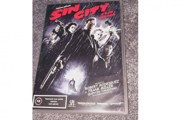 Sin City - A bn vrosa DVD (2005) Szinkronizlt (Bruce Willis, Mickey