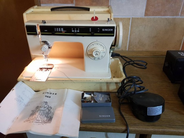 Singer 968 profi cikkcakk varrgp hibatlan mkdessel 