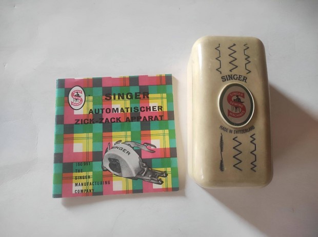 Singer Automatischer Zick-Zack apparat, Made in Switzerland