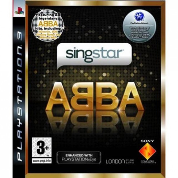 Singstar ABBA (Solus) PS3 jtk