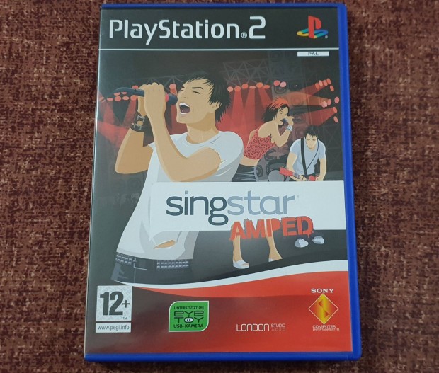 Singstar Amped Playstation 2 eredeti lemez ( 2500 Ft )