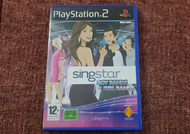 Singstar Boybands vs Girlbands Playstation 2 eredeti lemez ( 2500 Ft)
