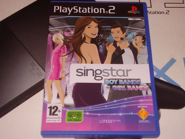 Singstar Boybands vs Girlbands Playstation 2 eredeti lemez elad