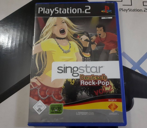 Singstar Deutsch Rock - Pop Vol 2 - Playstation 2 eredeti lemez elad