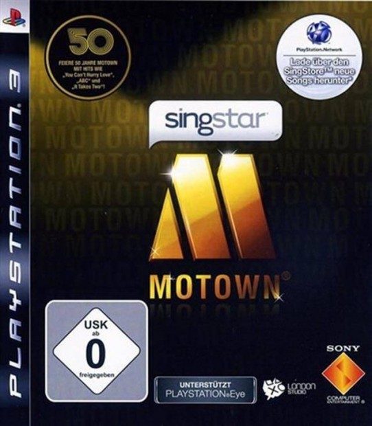 Singstar Motown eredeti Playstation 3 jtk