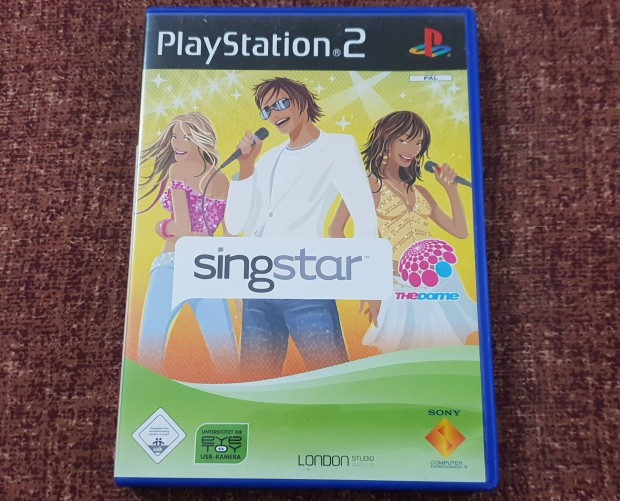 Singstar Playstation 2 eredeti lemez ( 2500 Ft )