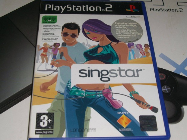 Singstar Playstation 2 eredeti lemez elad