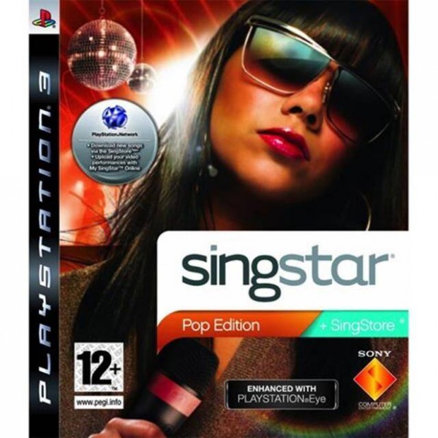 Singstar Pop Edition PS3 jtk