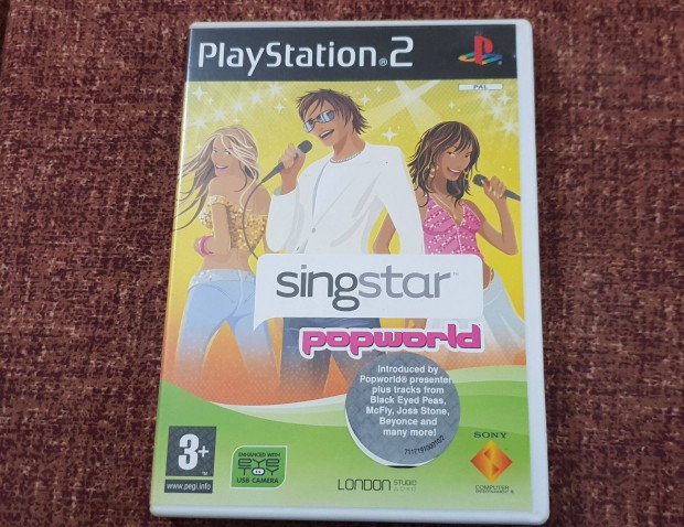 Singstar Popworld Playstation 2 eredeti lemez ( 2500 Ft )