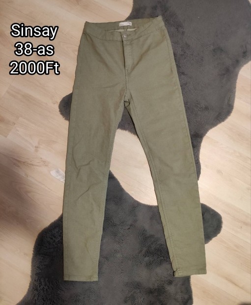 Sinsay khaki jeggings 