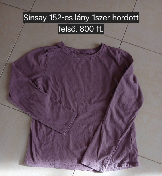 Sinsay lny h.ujj fels 152-es