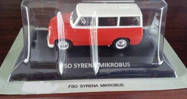 Sirena Mikrobus FSO kisauto modell 1/43 Elad