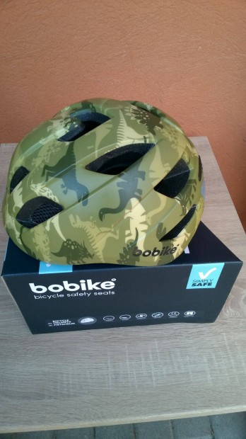 Sisak kerékpáros gyerek Bobike Plus S dino
