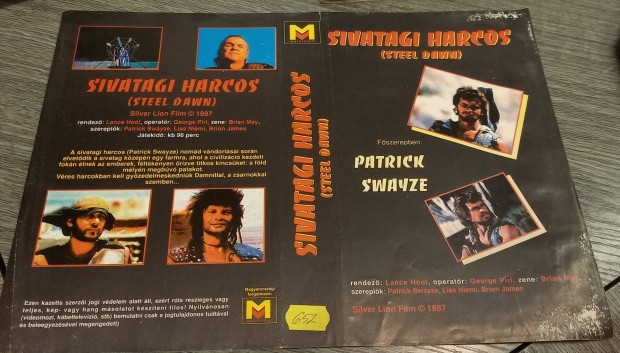 Sivatagi harcos - akci vhs - Patrick Swayze