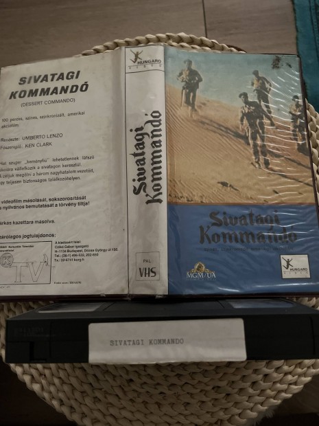 Sivatagi kommand vhs