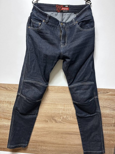 Sixgear Dexter férfi motoros farmer nadrág