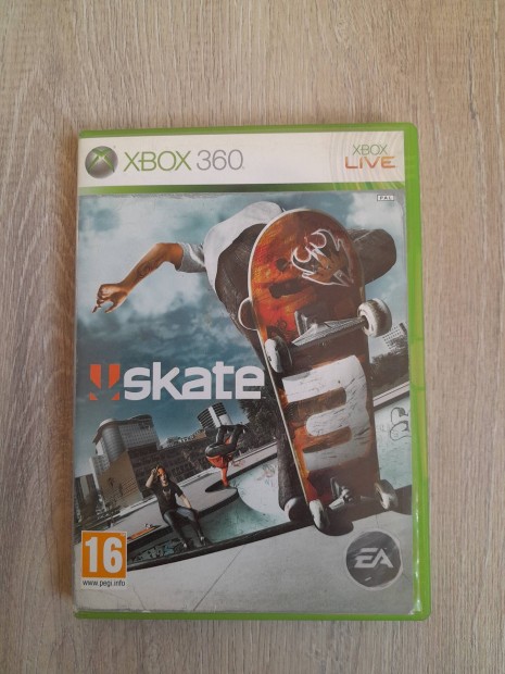 Skate 3 Xbox 360 jtk - ritka