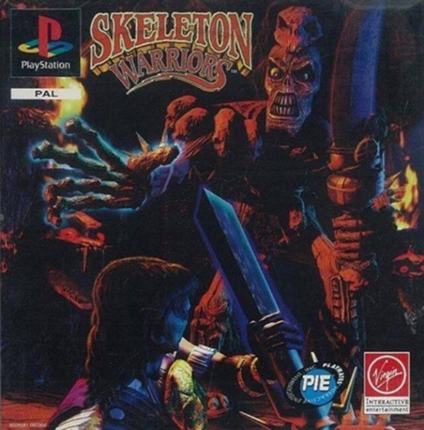 Skeleton Warriors, Boxed Playstation 1 jtk
