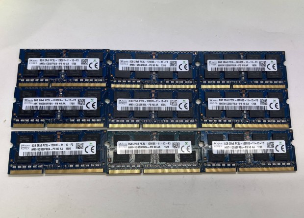 Skhynix DDR3 8gb PC3L 12800S 1600 Mhz