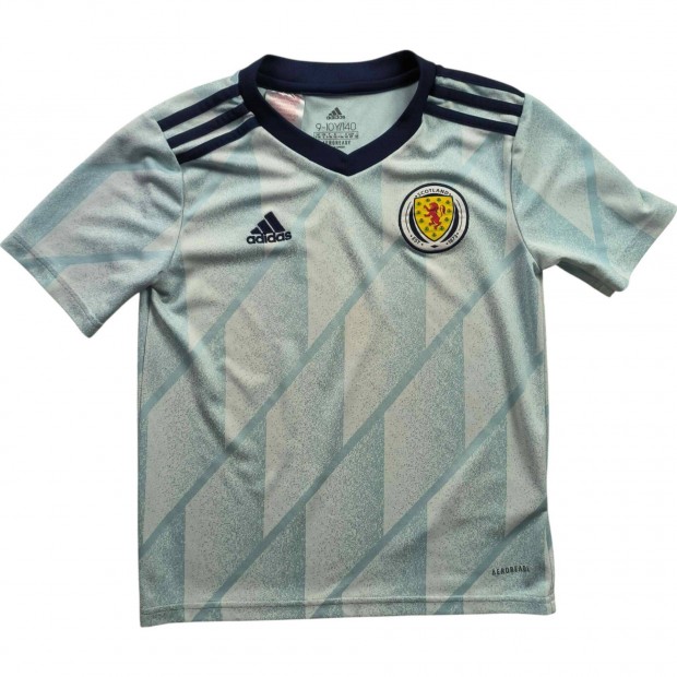 Skócia Skót válogatott 2019-21 Adidas vendég foci mez gyerek 140-es