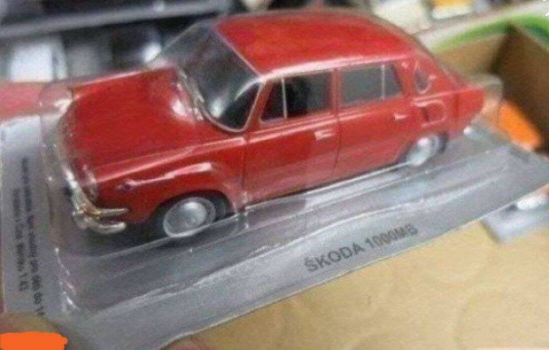 Skoda 1000MB kisauto modell 1/43 Elad