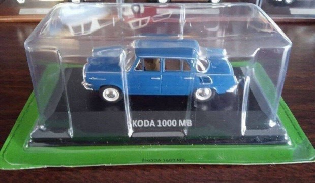 Skoda 1000 MB kisauto modell 1/43 Elad