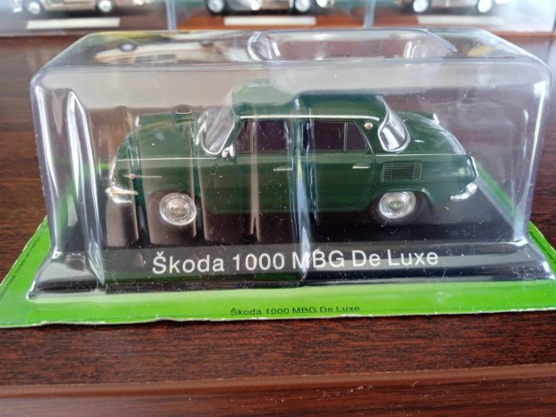 Skoda 1000 Mbg De Luxe kisauto modell 1/43 Elad