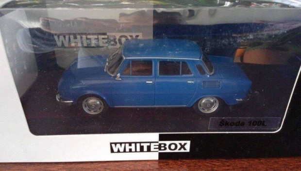 Skoda 100L White-Box kisauto modell 1/24 Elad