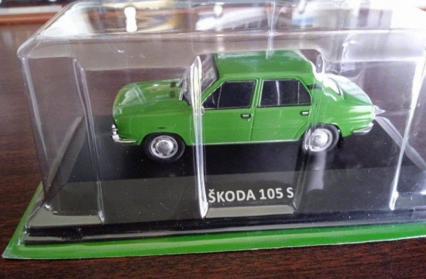 Skoda 105 S kisauto modell 1/43 Elad