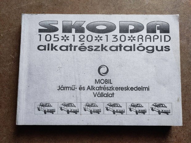 Skoda 105, 120, 130, Rapid alkatrészkatalógus