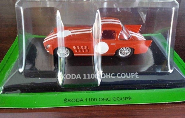 Skoda 1100 OHC coupe kisauto modell 1/43 Elad