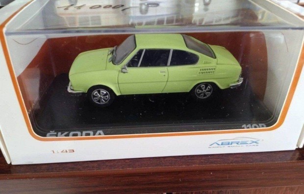 Skoda 110R "Abrex" kisauto modell 1/43 Elad