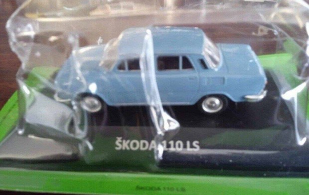 Skoda 110 LS kisauto modell 1/43 Elad