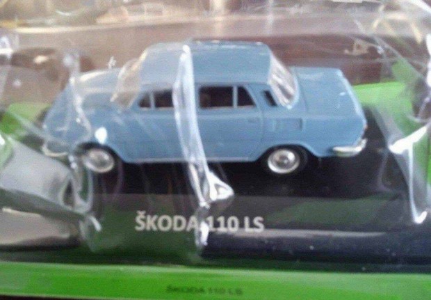 Skoda 110 LS kisauto modell 1/43 Elad